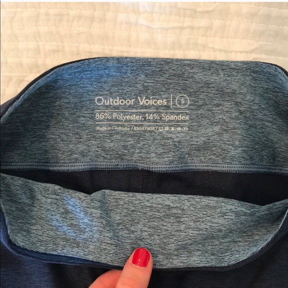 NWOT // OUTDOOR VOICES leggings - Picture 3 of 3